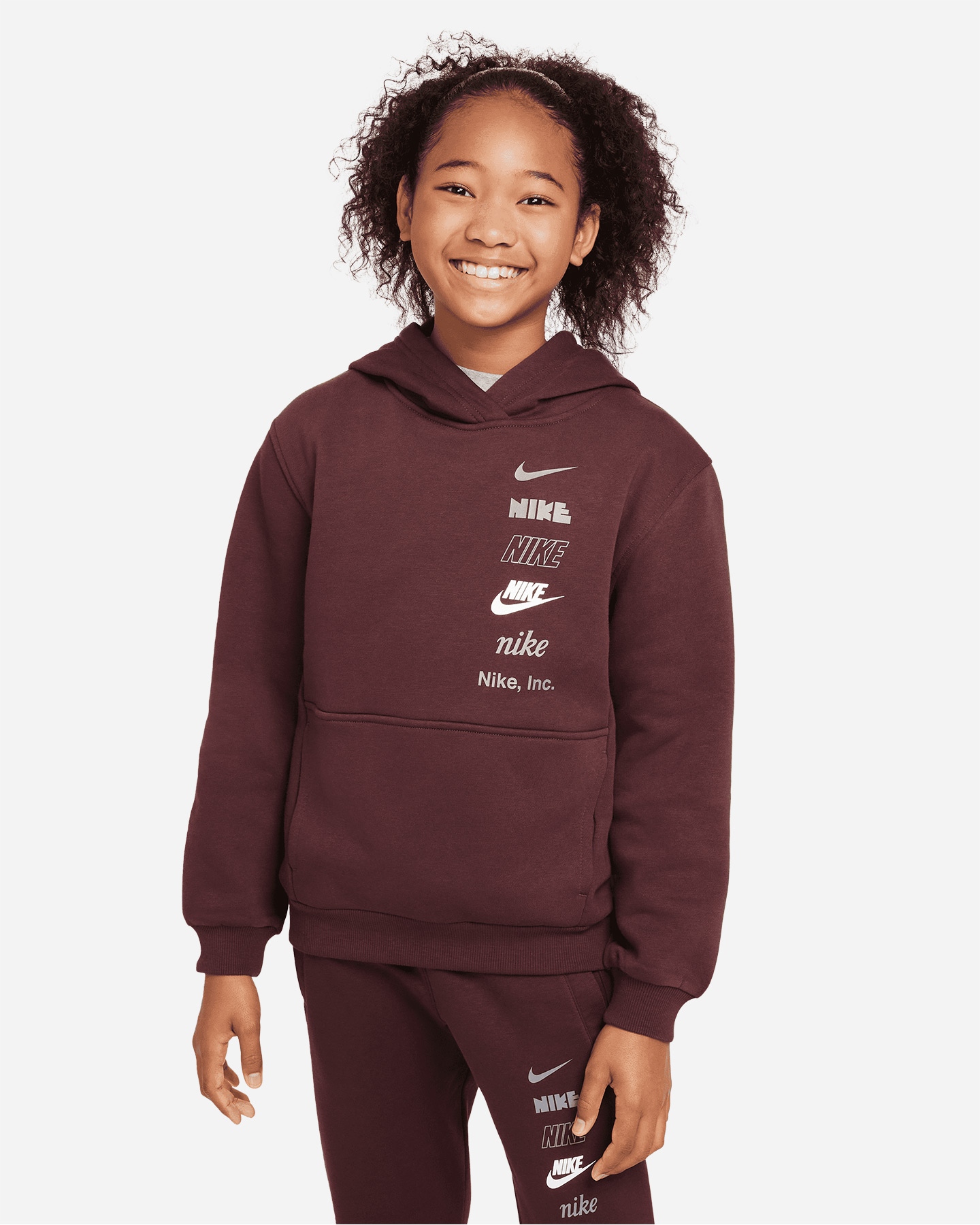 Felpa Nike Multilogo Jr HQ0970-652