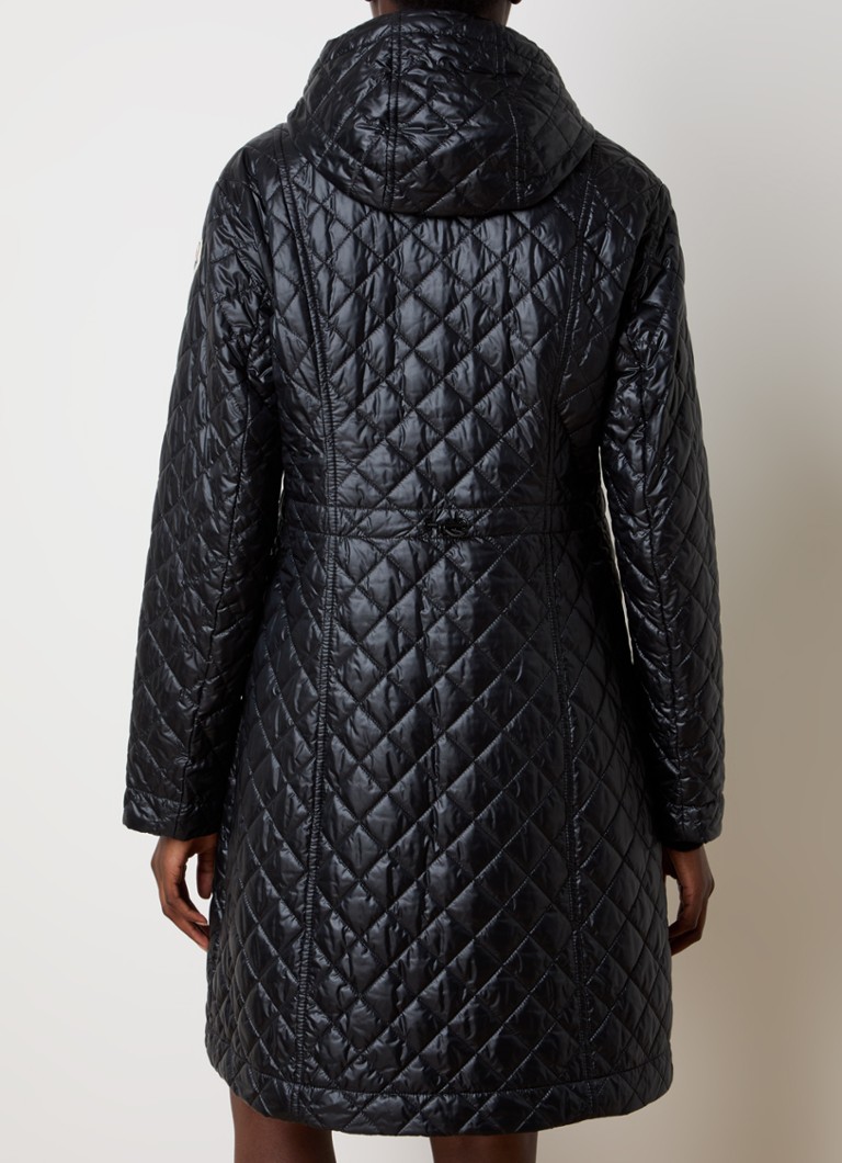 Giacca imbottita Moncler Bagnac con imbottitura in piuma e motivo trapuntato.