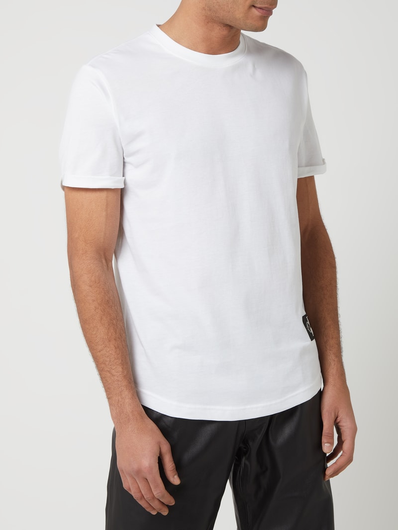 T-Shirt aus Bio-Baumwolle in weiss