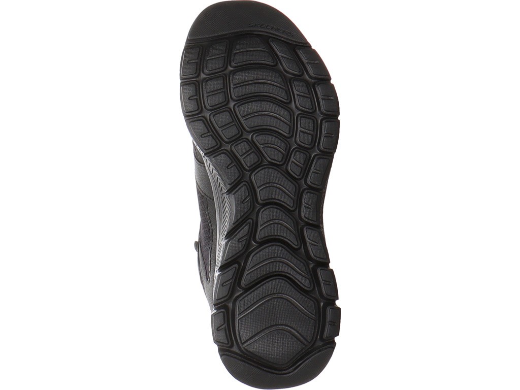 SKECHERS Freizeit Schnürer schwarz