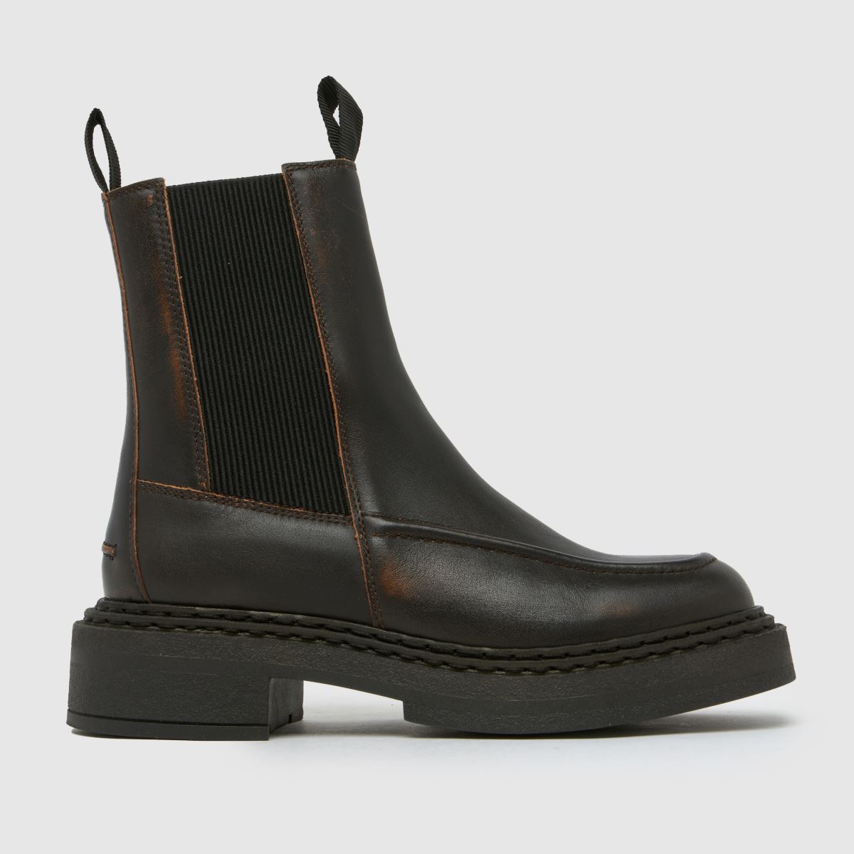 Schuh – Cassie – Bruna ankelstövlar