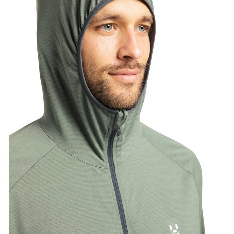 Haglfs Mirre Mid Hood Fleecejacke Herren