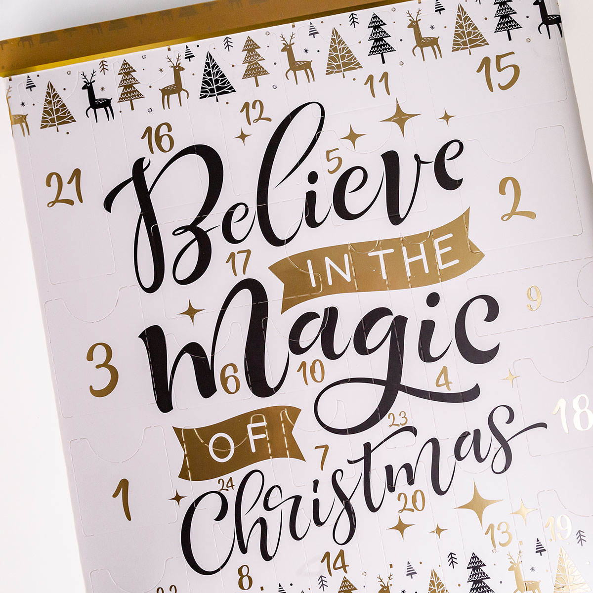 accentra Adventskalender Dekorativkosmetik WINTER MAGIC in Box mit aufklappbaren Türen