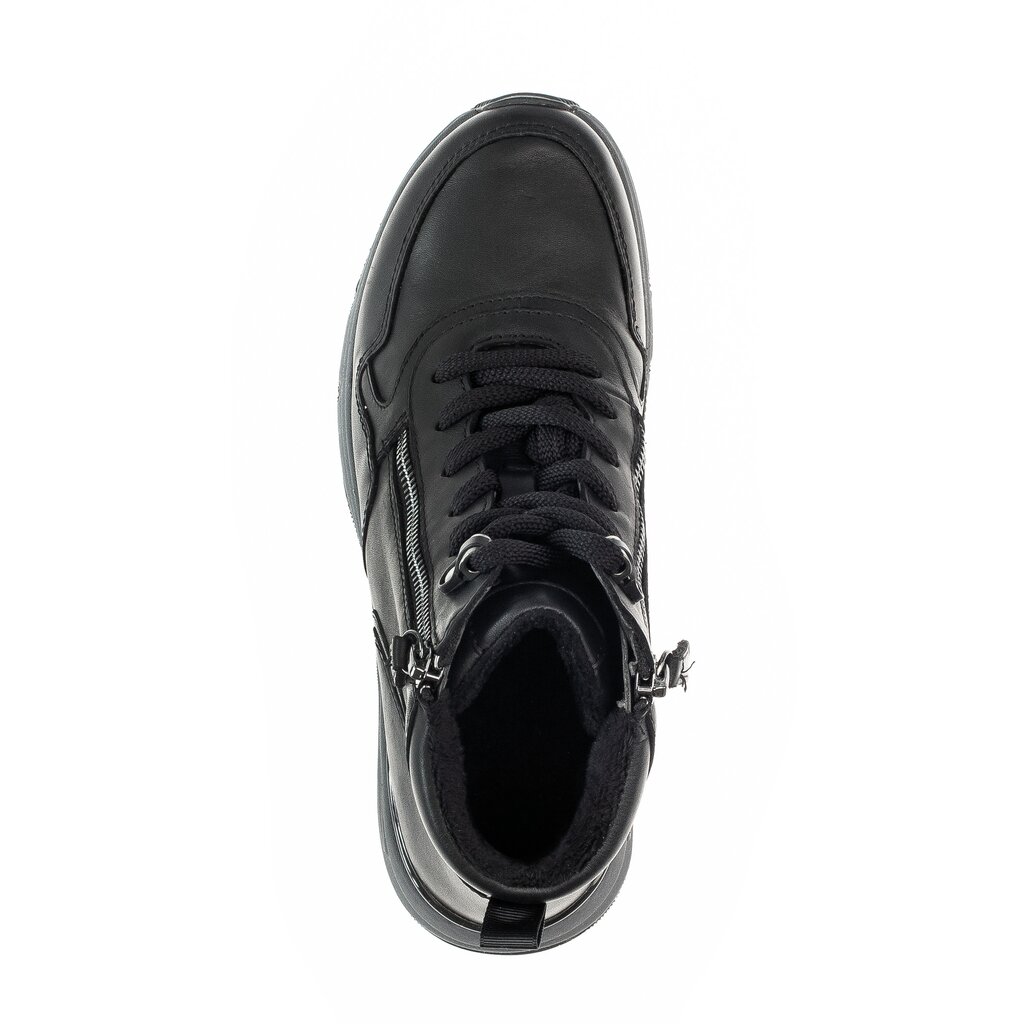 rollingsoft Schnürstiefelette schwarz