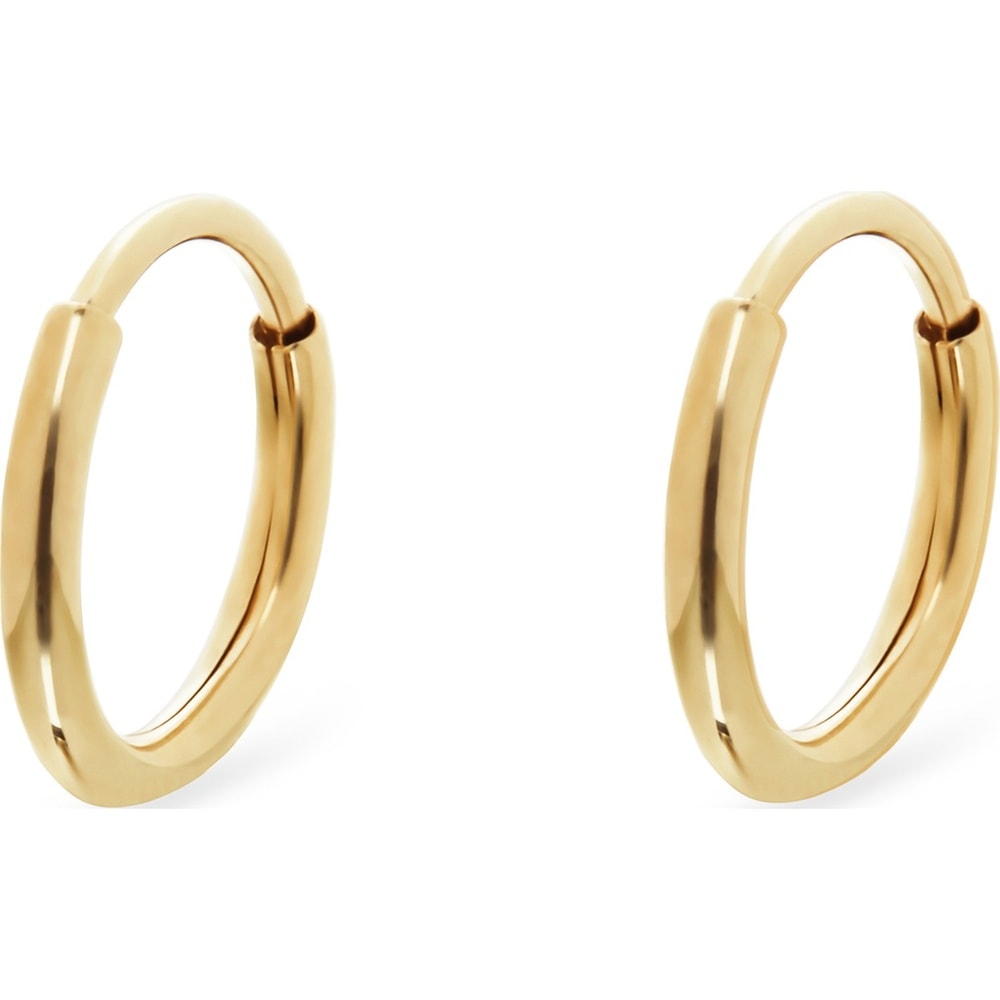 FAVS Créoles 375 Or jaune Boucles d'oreilles