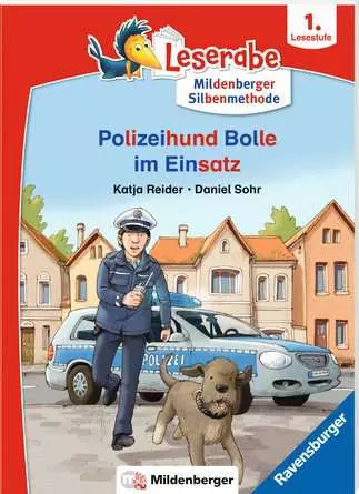 Leserabe mit Mildenberger Silbenmethode: Polizeihund Bolle im Einsatz