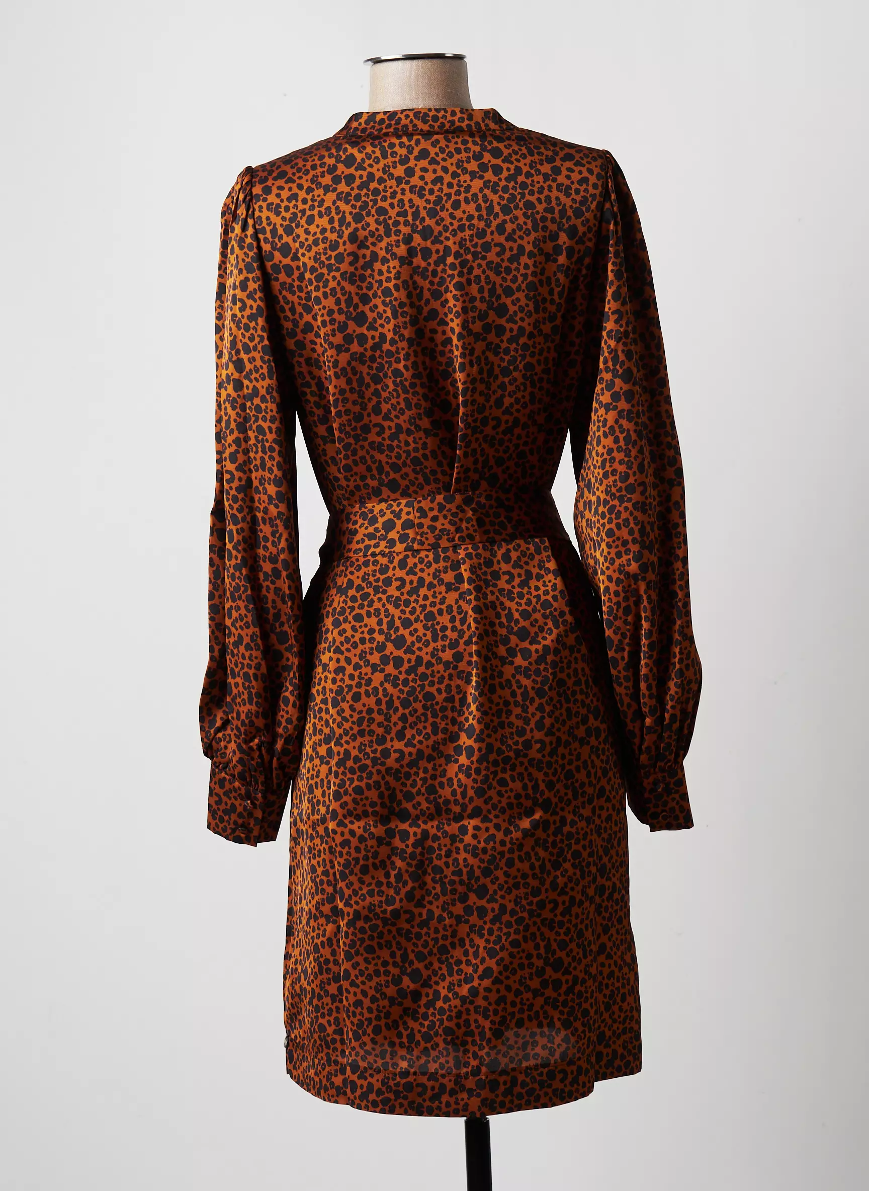 Maison Scotch Robes Mi Longues Femme couleur marron