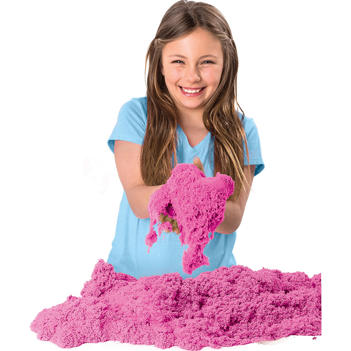 Kinetic Sand Slice n Surprise Set - mit 3 Sandfarben und 7 Werkzeugen für tolle Muster