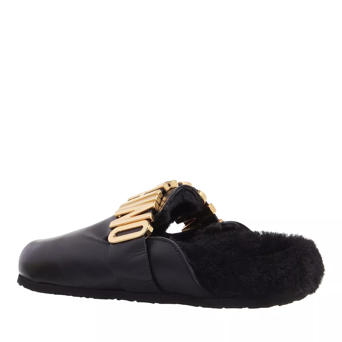 MOSCHINO Sabots schwarz Slide