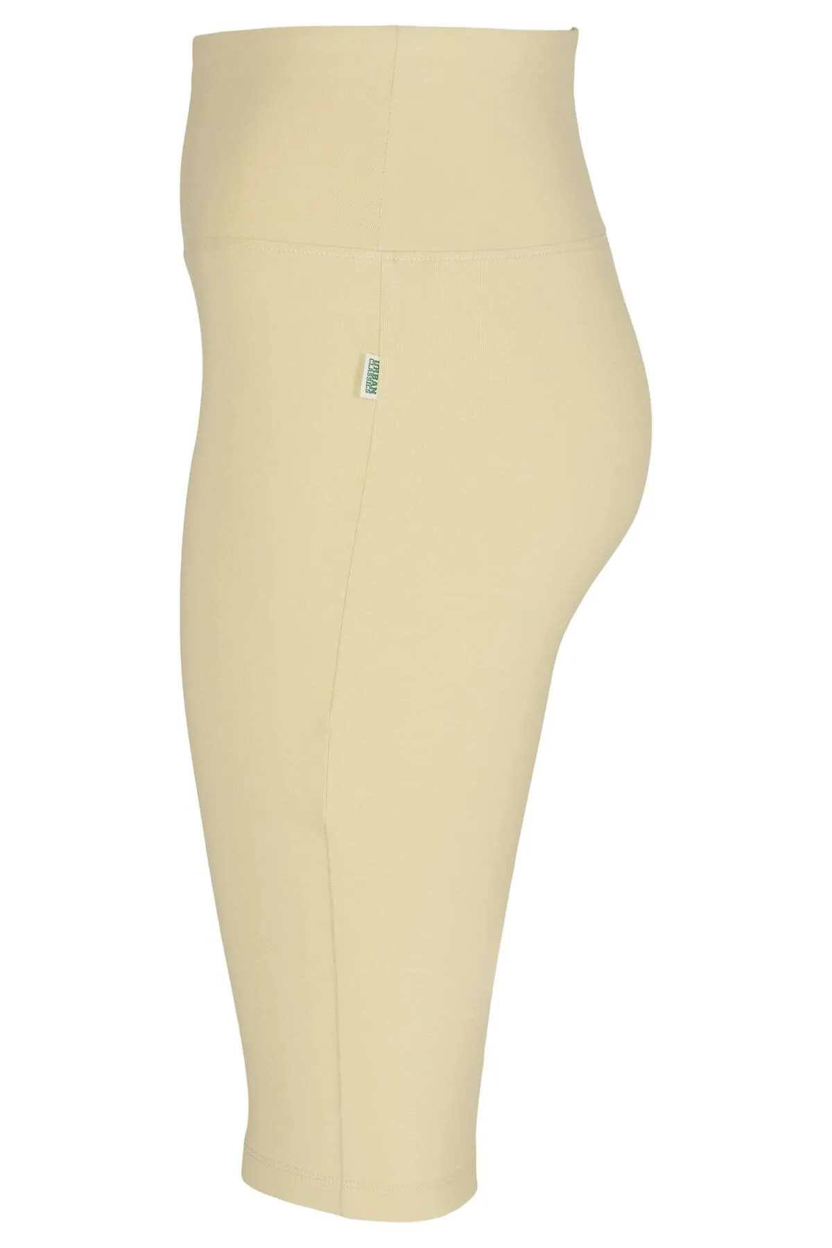Urban Classics  Kurze Sporthose - Gelb - Hoher Bund