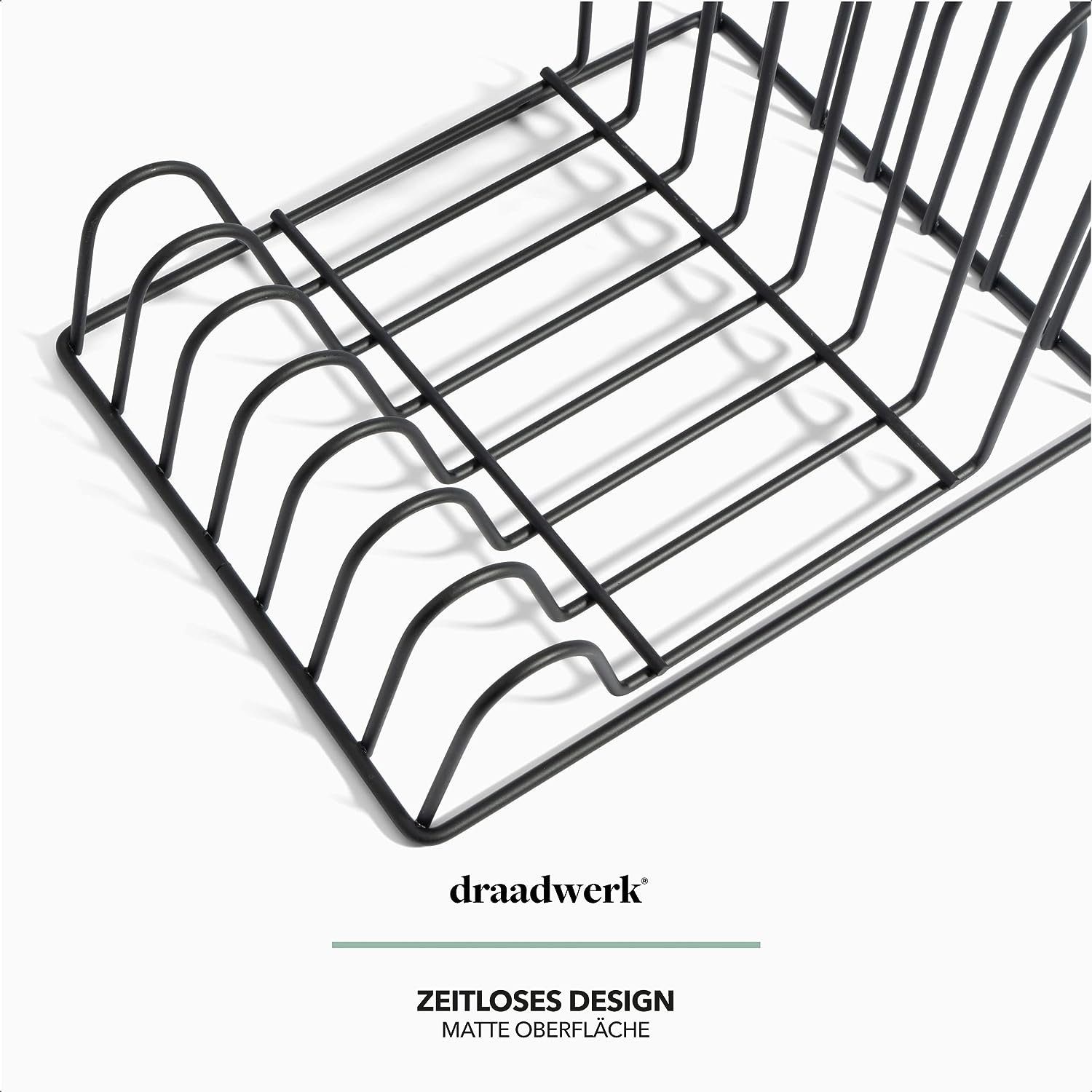 draadwerk® Zeitungsständer Schallplattenständer, Schallplatten Aufbewahrung