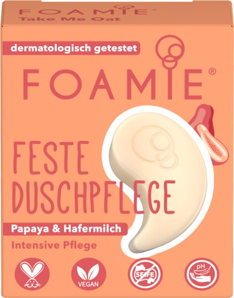 Foamie Feste Duschpflege in Reisegröße Oat To Be Smooth Festes Shampoo