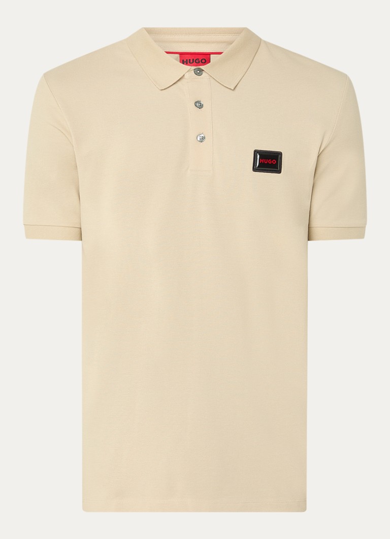 Tricou polo HUGO BOSS Dereso cu croială clasică și logo