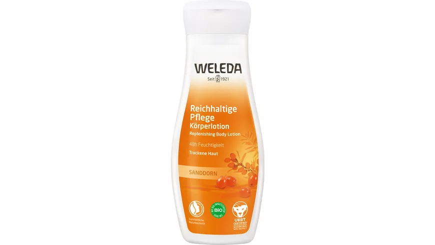 Weleda SANDDORN Reichhaltige Pflege Körperlotion 200 ml