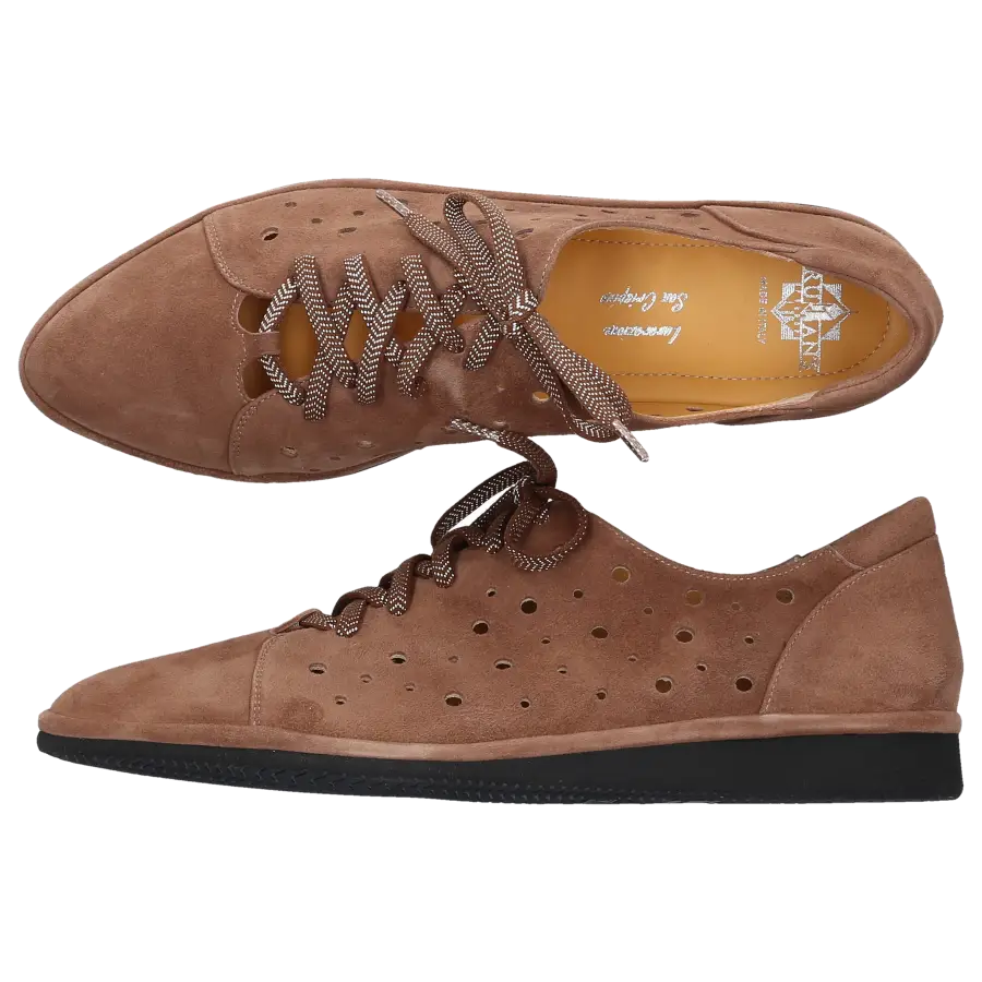 Truman's - Sneaker low 9164 Veloursleder - braun