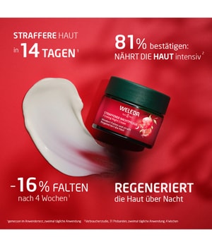 Weleda Granatapfel & Maca-Peptide Straffende Nachtpflege Nachtcreme-40 ml