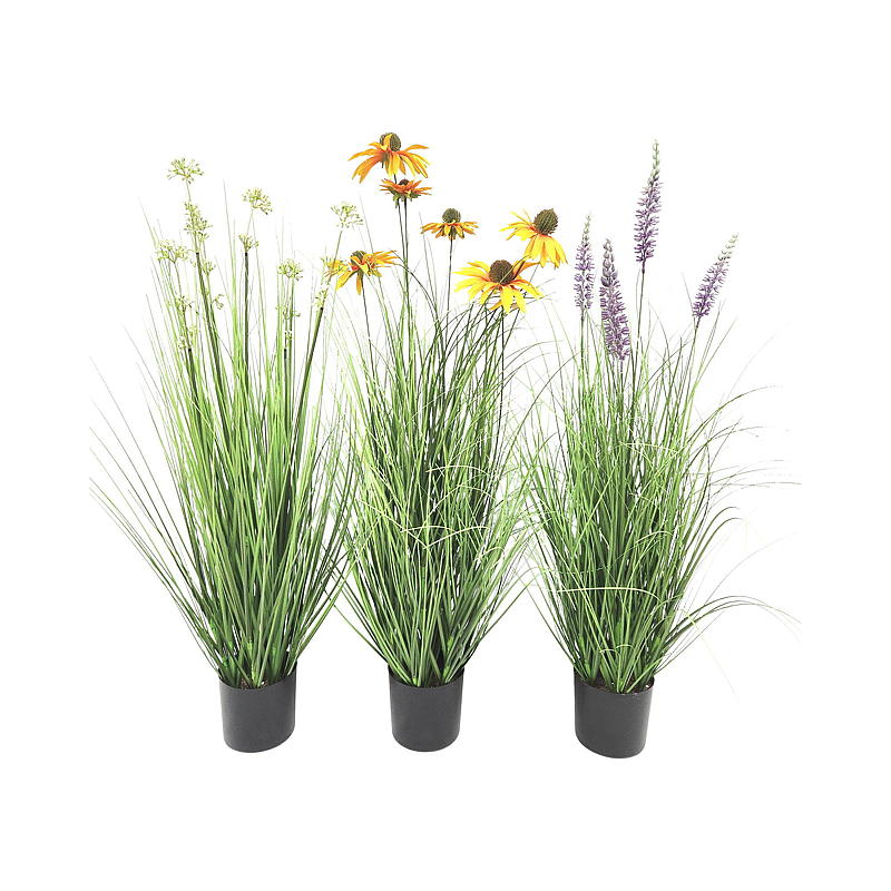 Home Gress i potte 90 cm blomstereng