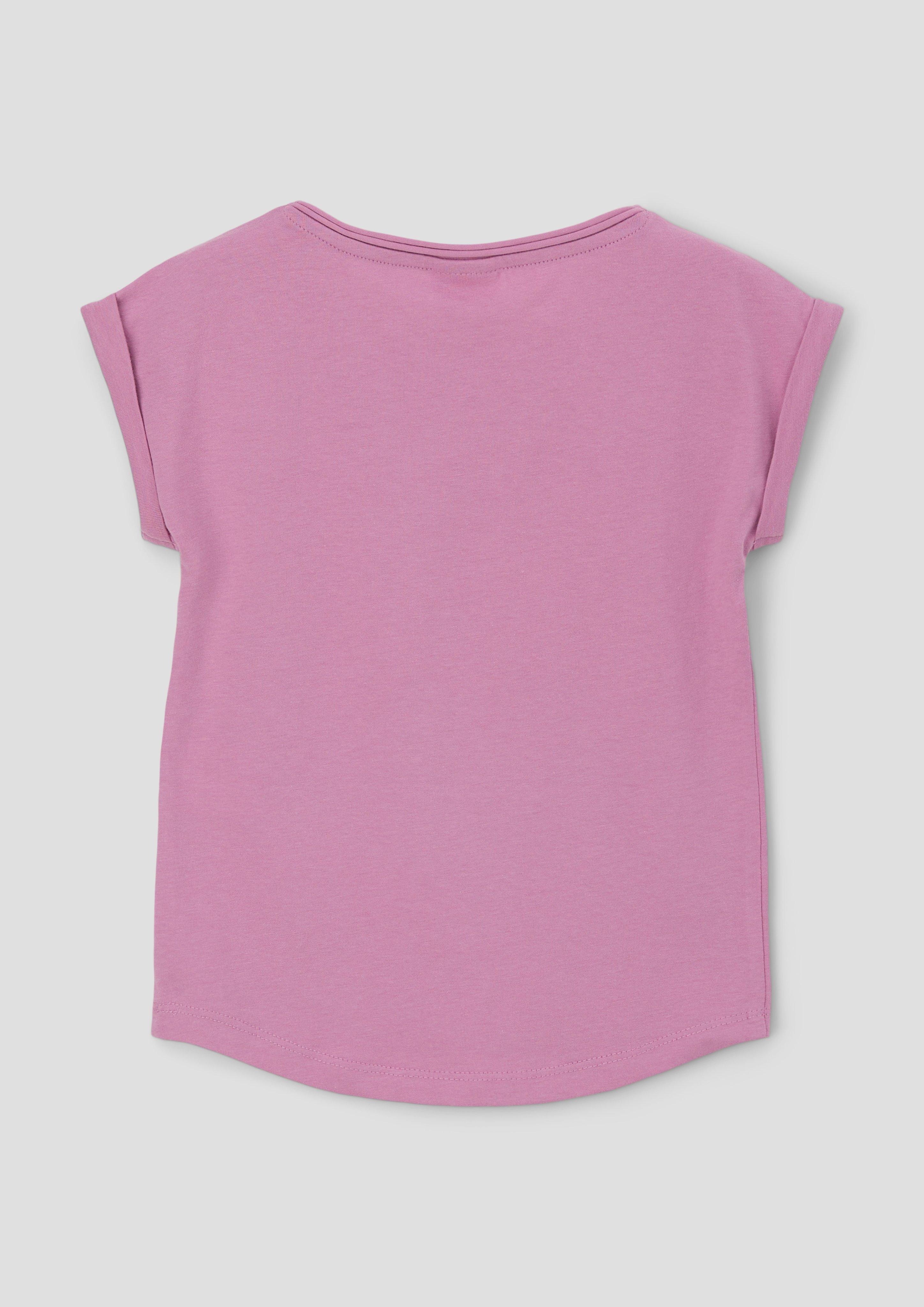 T-Shirt mit Effektprint  2140017-4410