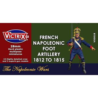 28mm French Napoleonic Artillery 1812-1815