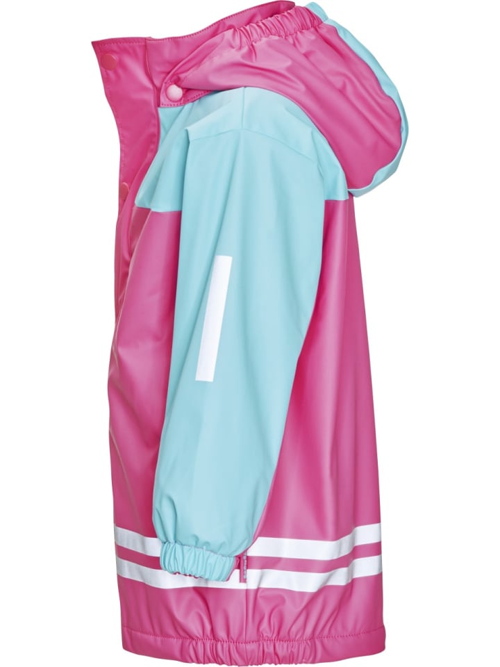 Playshoes Regen-Anzug mit Fleece-Futter in Türkis günstig kaufen