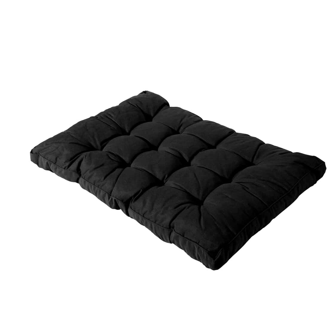 Madison Basic Black 120x80 Loungekissen
