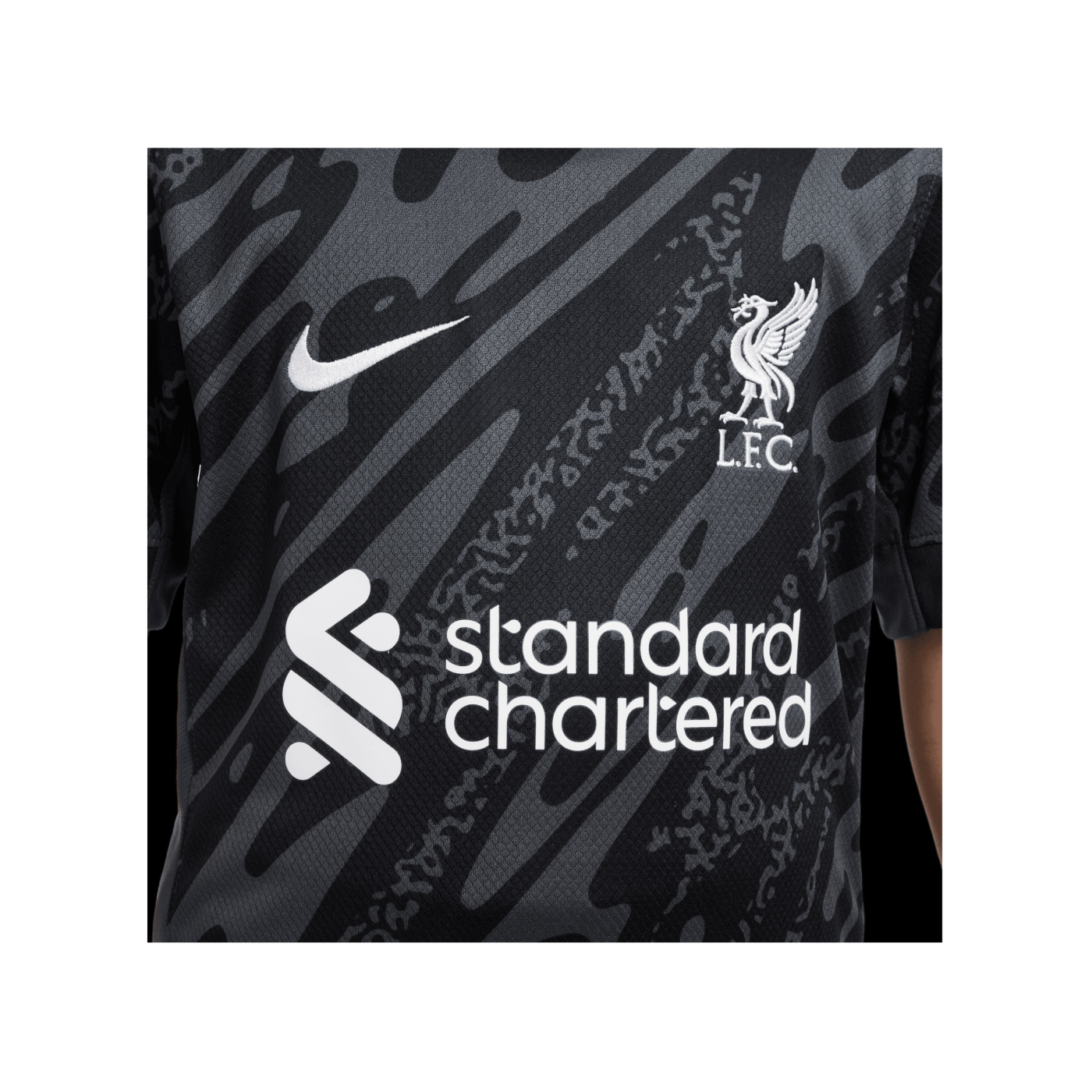 Nike FC Liverpool Torwarttrikot kurzarm 2024/2025 Kids Schwarz F061