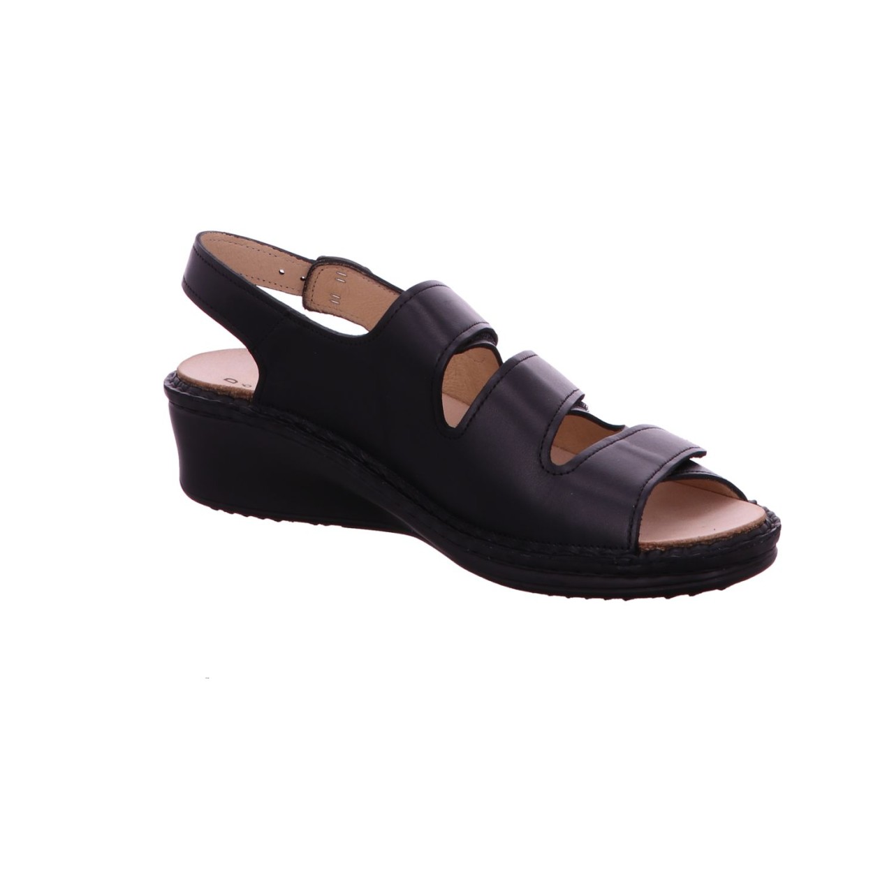FINN COMFORT Keilsandalen schwarz Finn Samoa schwarz