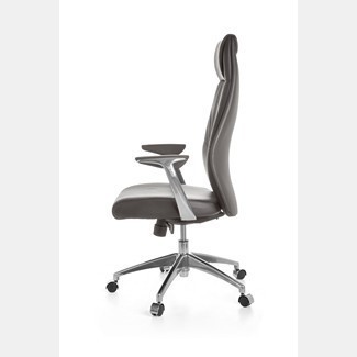 Amstyle Bürostuhl Chefsessel Braun Schreibtischstuhl Drehstuhl Bürosessel Echtleder