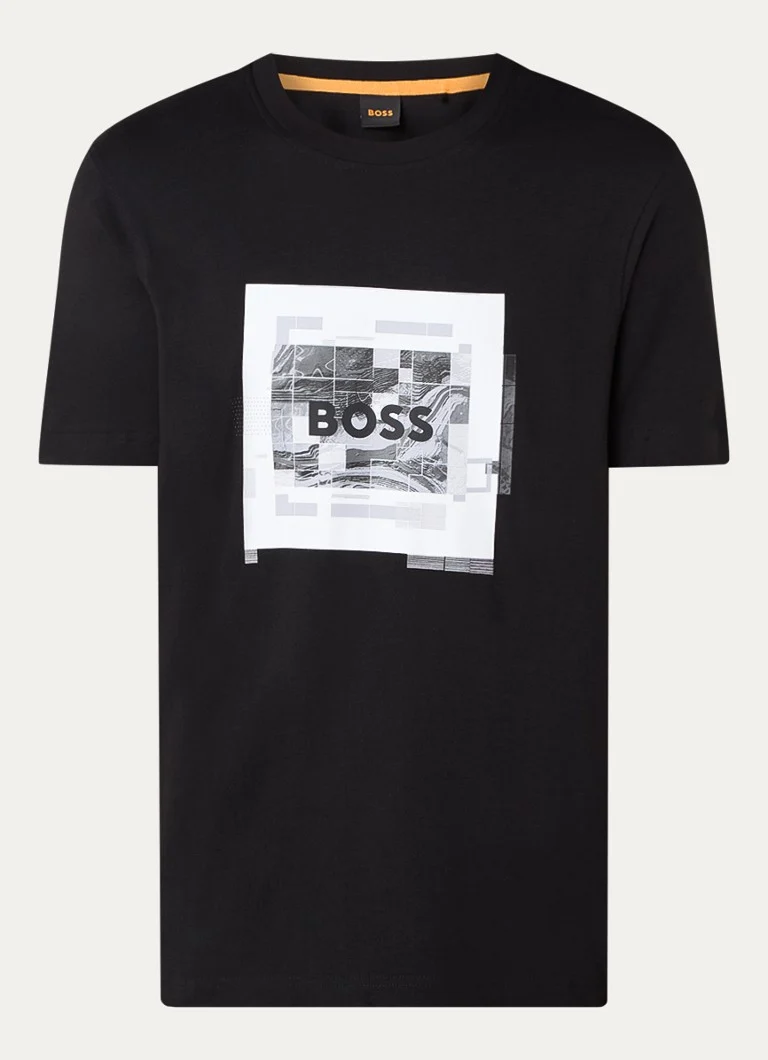 Tricou HUGO BOSS Urban cu imprimeu