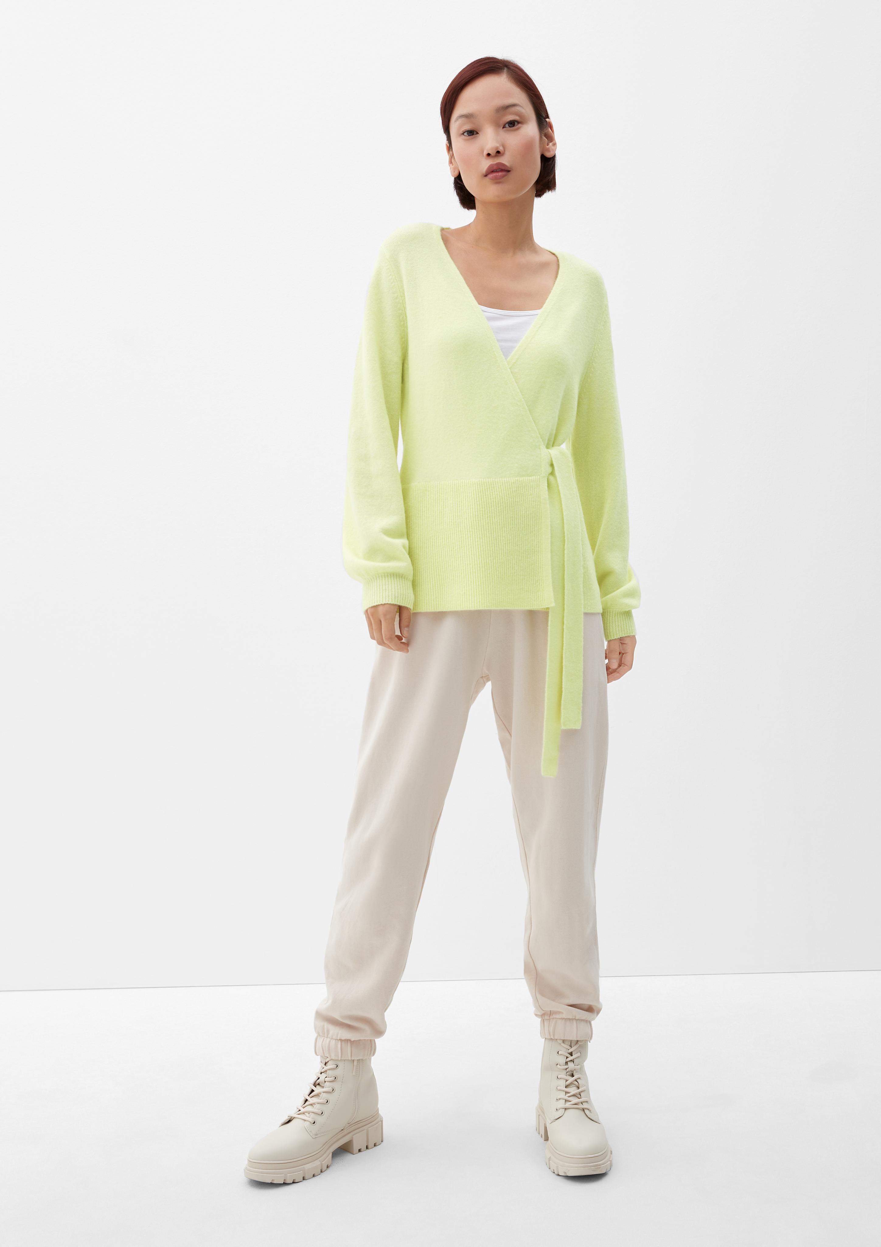 Cardigan mit Bindeband  2121668-7015