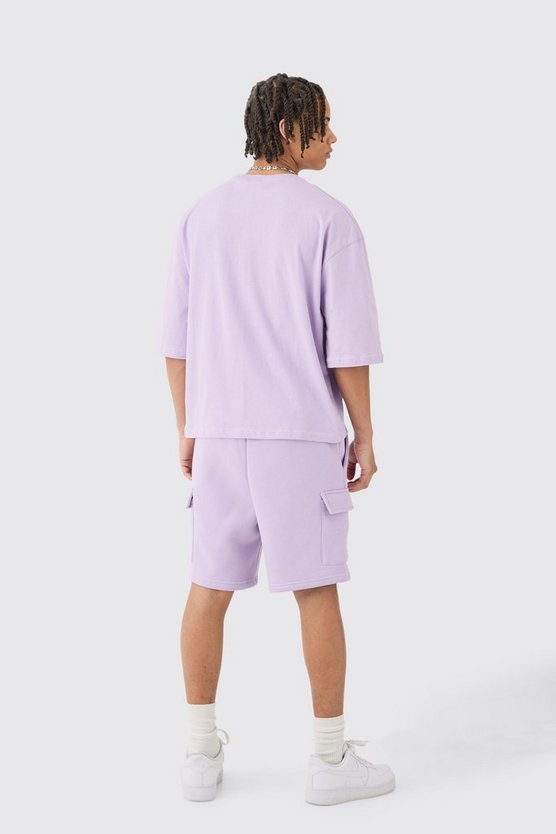 Kastiges Oversize T-Shirt & Cargohose