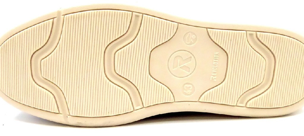 RIEKER Komfort Slipper blau