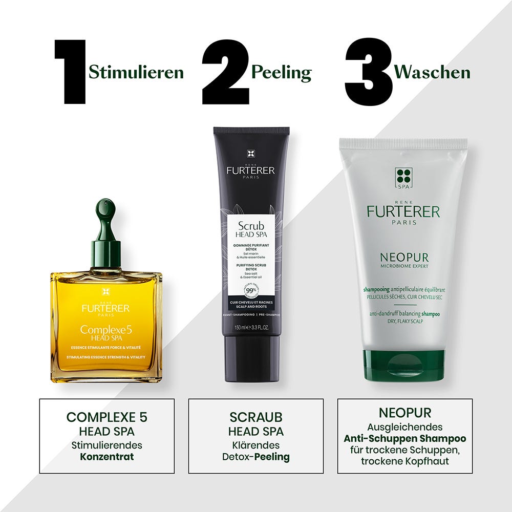 Rene Furterer Scrub Head Spa Klärendes Detox-Peeling 150 ml