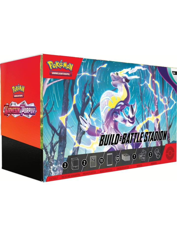 Pokémon Pokémon Karmesin & Purpur Build & Battle Stadium in Mehrfarbig ab 6 Jahre günstig kaufen onesize