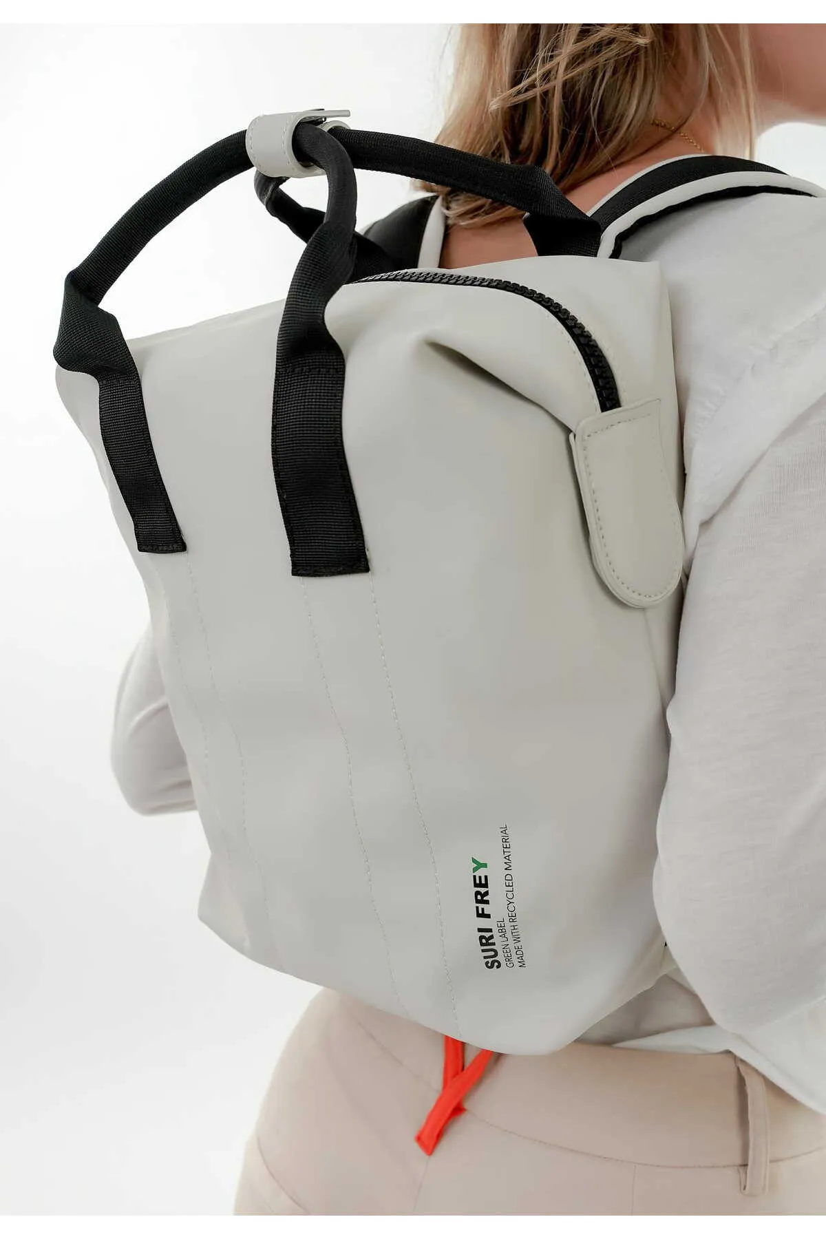 SURI FREY  Rucksack - Grau - Unifarben