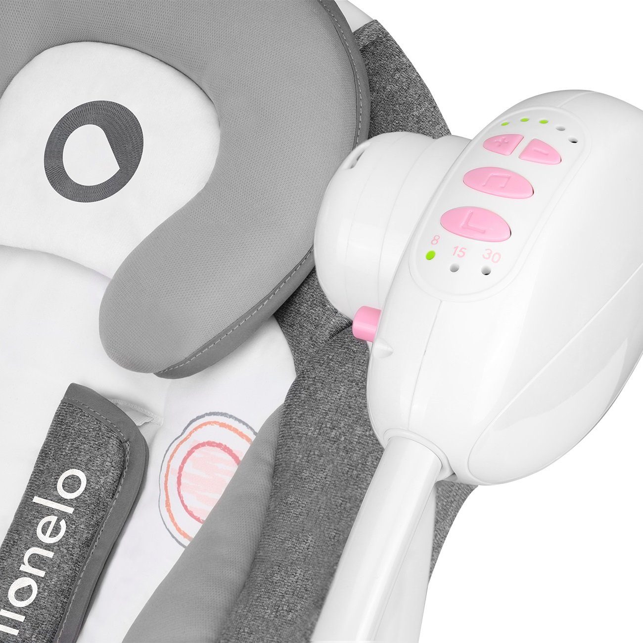 lionelo Babyschaukel Lionelo Ruben elektronische Babyschaukel Schaukel Wippe Babywippe