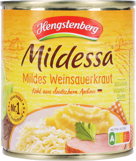 Hengstenberg Mildessa mildes Weinsauerkraut
