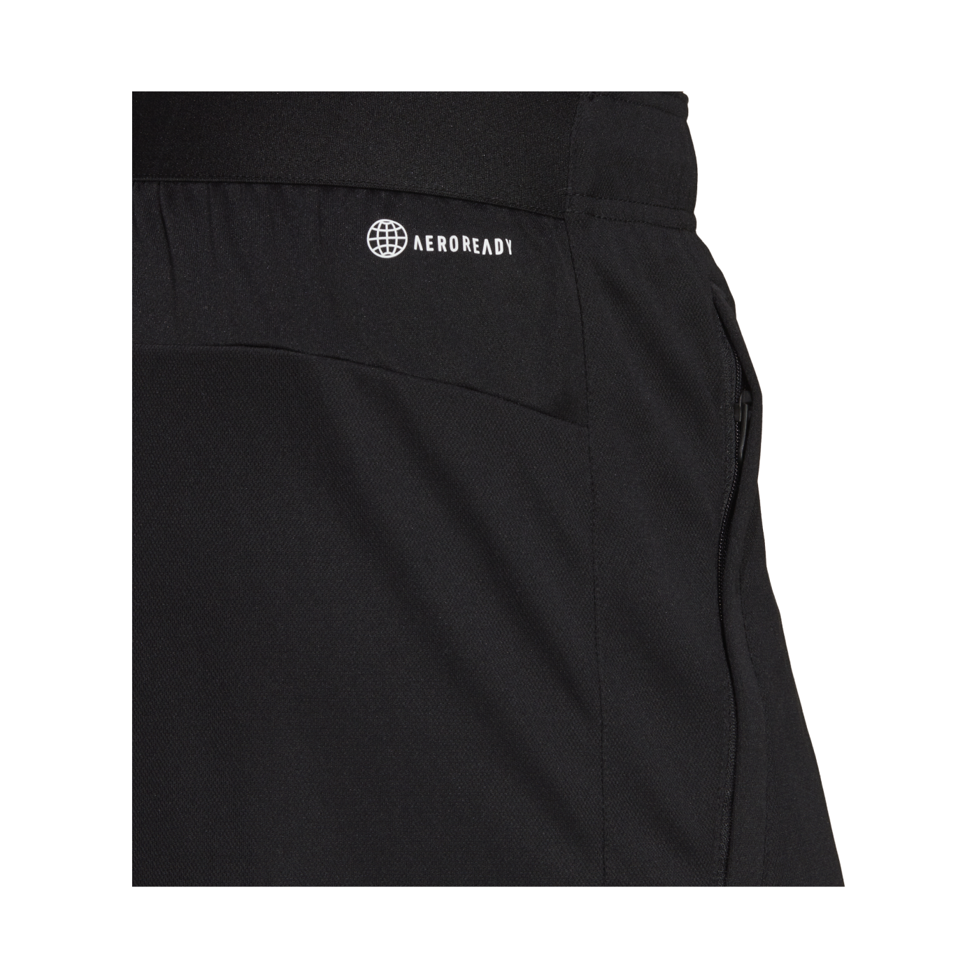 adidas Logo Trainingsshort Schwarz Weiss