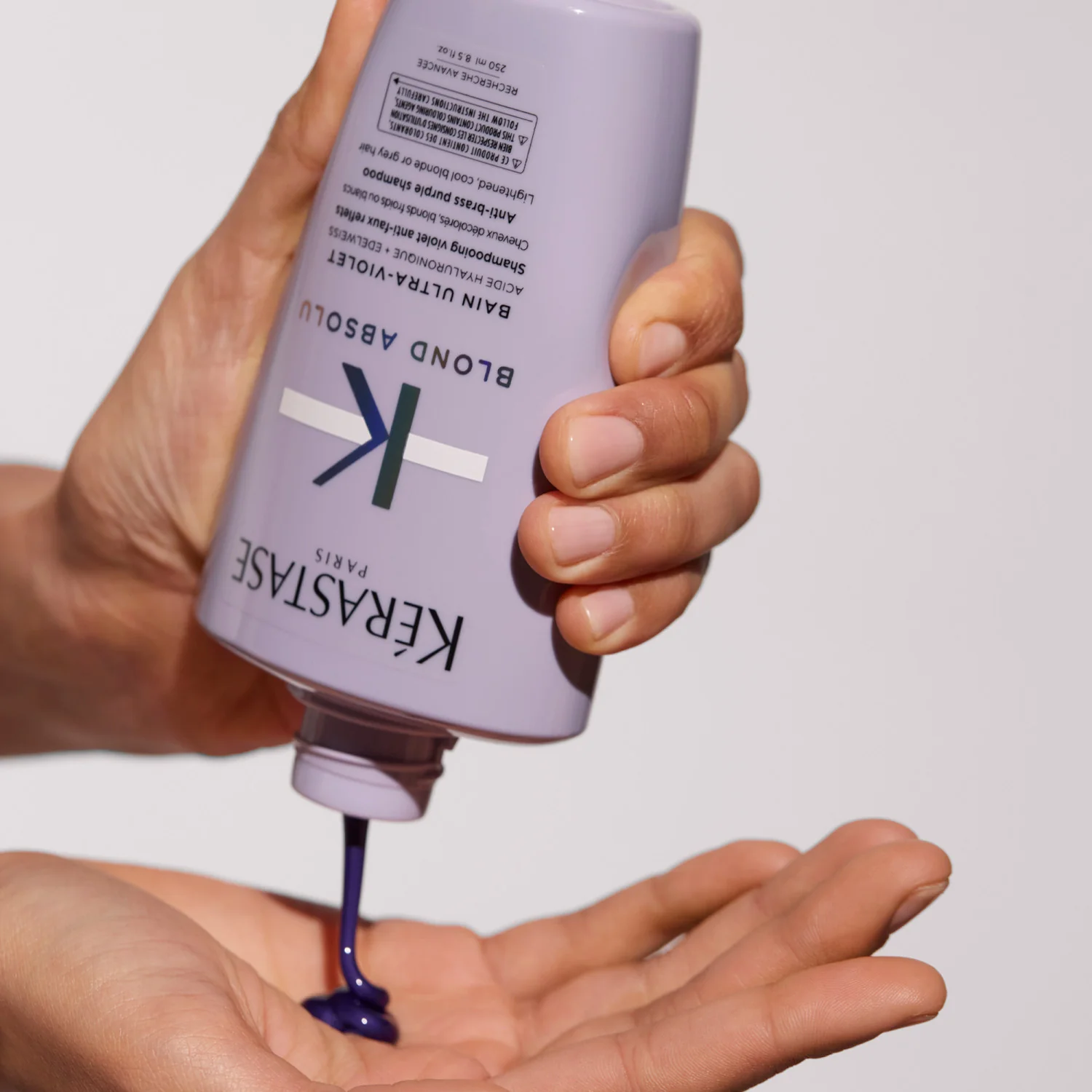 Blond Absolu Bain Ultra-Violet - šampon za zaštitu boje, iluminirajući šampon