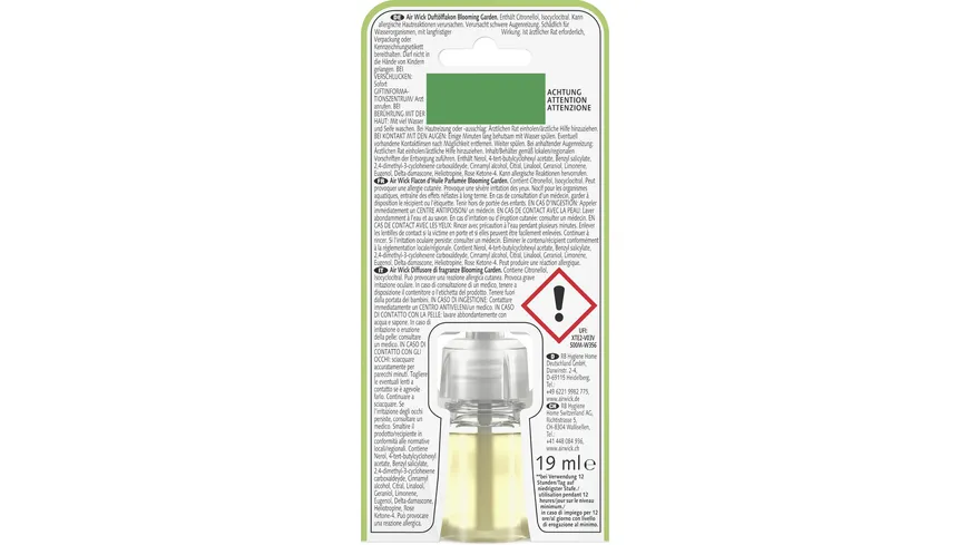 Air Wick Duftölflakon Blooming Garden 19 ml