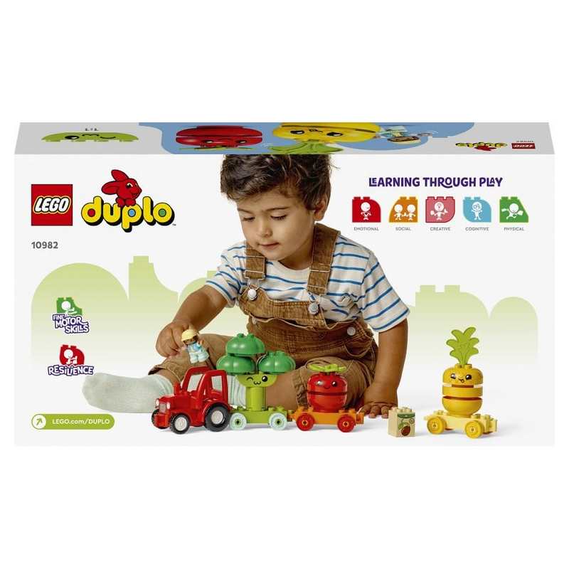 10982 Le tracteur des fruits et légumes LEGO Duplo