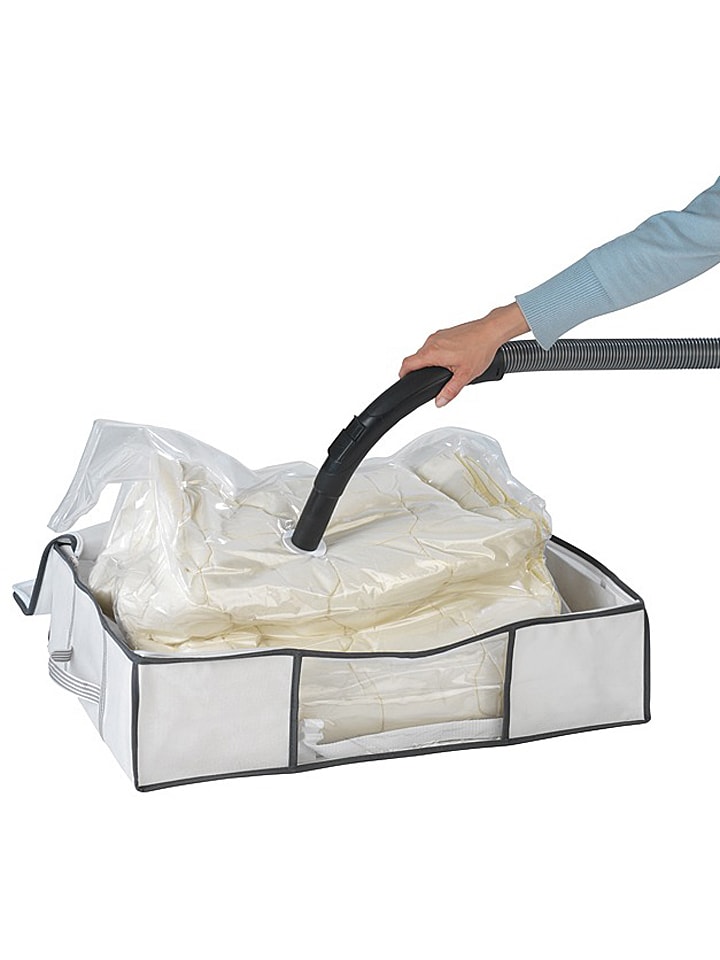 Wenko Vakuum-Box in Weiß - (B)65 x (H)15.50 x (T)50 cm günstig kaufen onesize