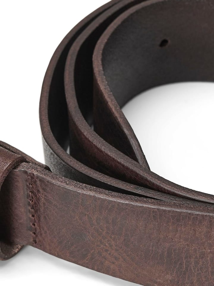 Jack & Jones Ledergürtel 'JACVICTOR' Braun günstig kaufen 90