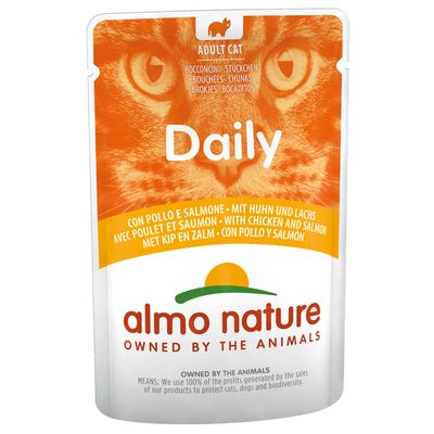 Almo Nature Daily Menu Pouch 6 x 70 g