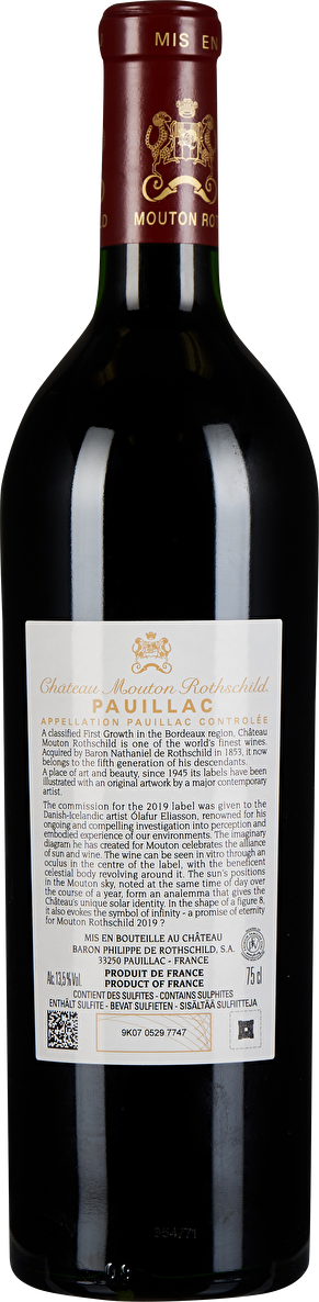 Château Mouton Rothschild Château Mouton Rothschild 1er Cru Classé 2019