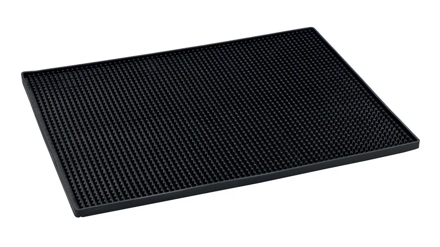 WENKO Abtropfmatte Maxi 40cm Schwarz
