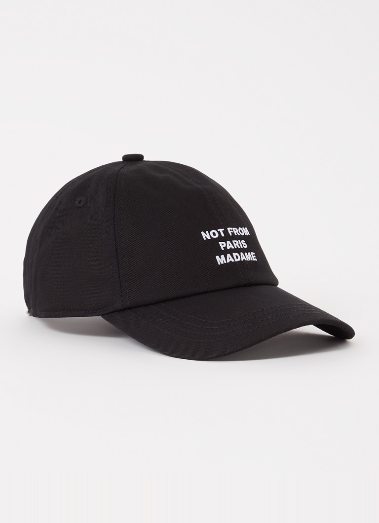Drôle de Monsieur  La Casquette pet met borduring