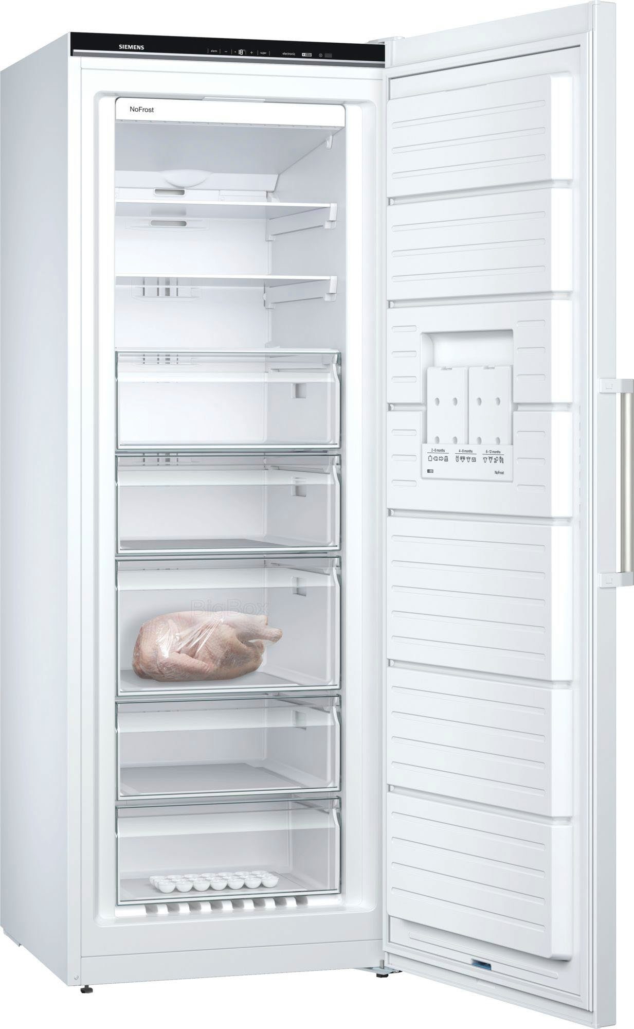 SIEMENS Gefrierschrank GS58NDWDP, 191 cm hoch, 70 cm breit