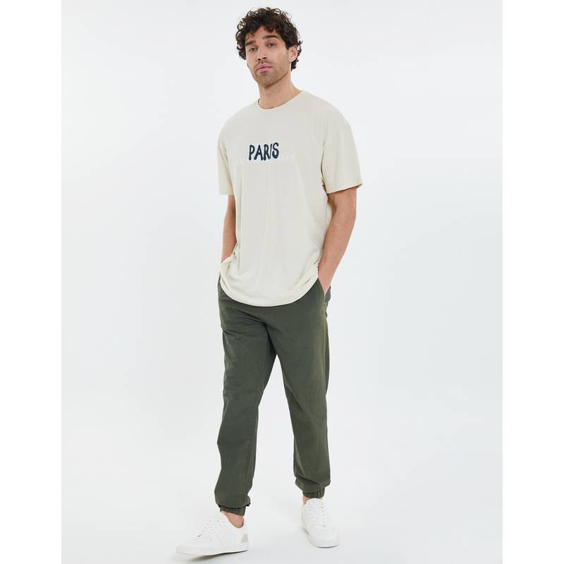 Threadbare THB Tee Overzied Clover Printshirt Herren