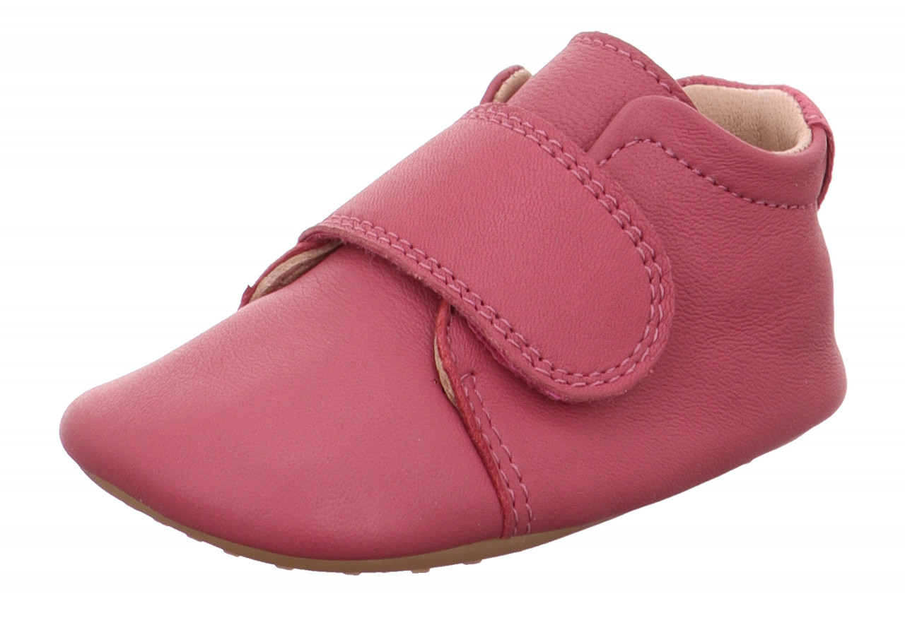 PAPAGENO - Pink Hausschuh mit Klettverschluss